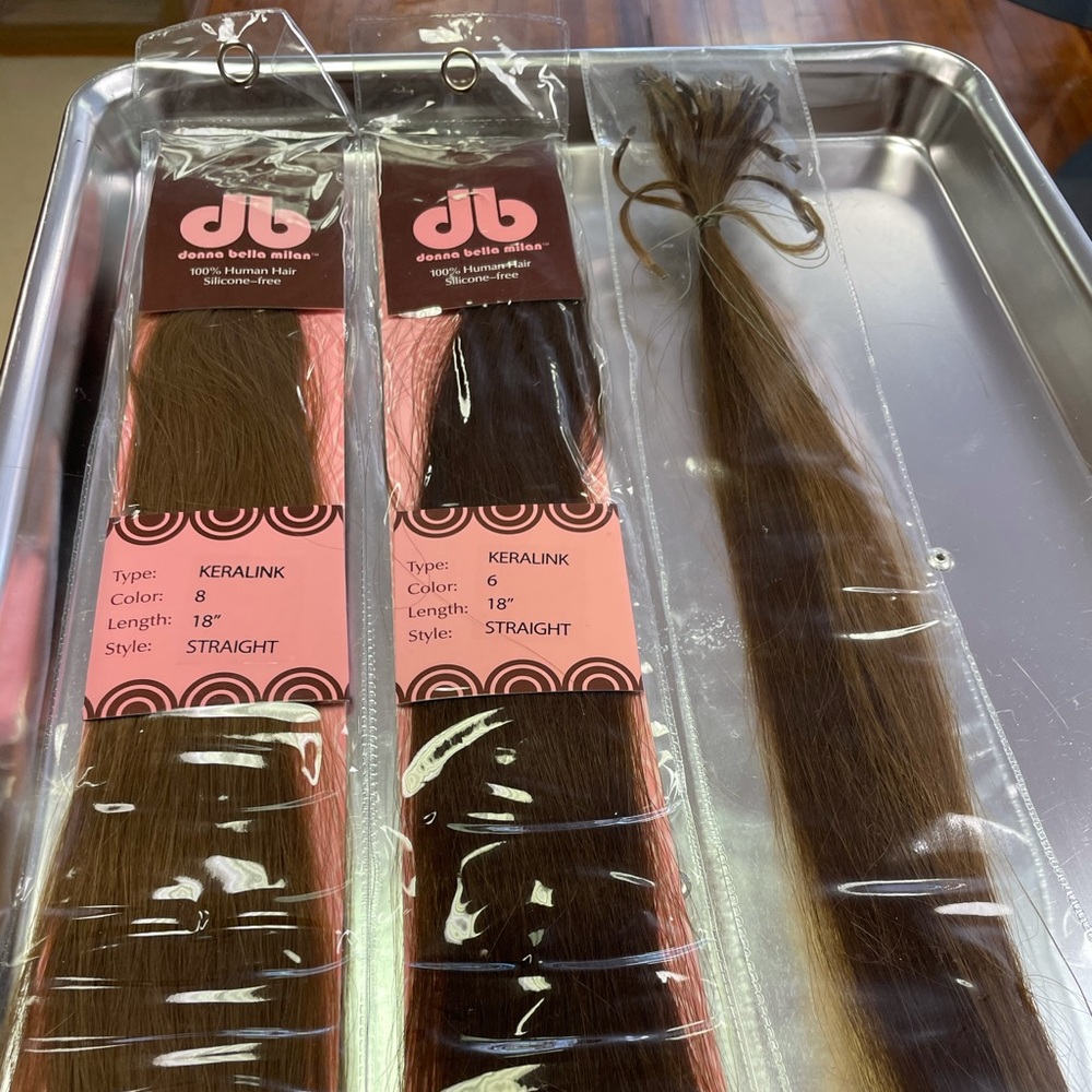 Donna Bella Kera-Link hair extensions